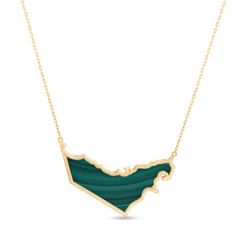 18K Wafaa Gold Necklace
