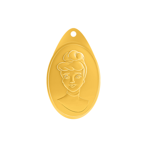 24K “Cindrella” Oval Gold Bullion