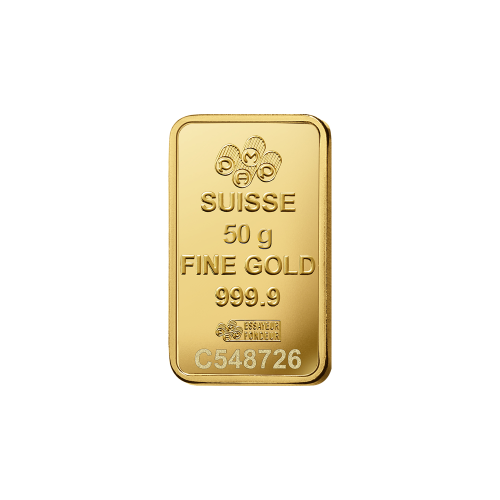 PAMP Fortuna 50 g Gold Bar