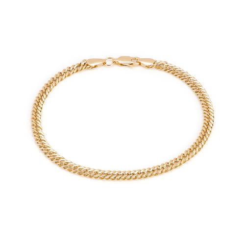 18K Cuban Gold Bracelet