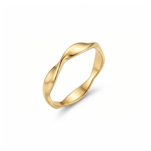 خاتم توبي من الذهب عيار 21 قيراط