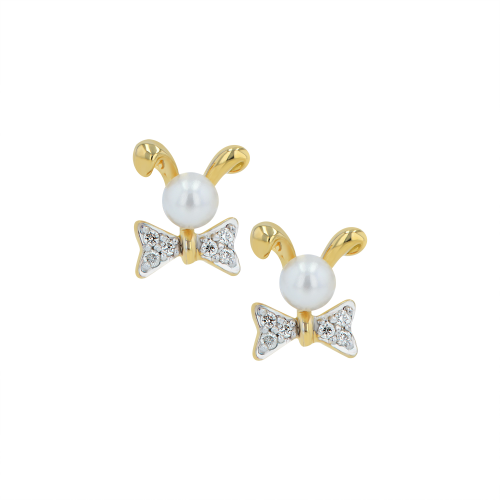 Rabbit Bow Earring