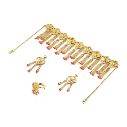 21K Traditional Gold Set from Al Door Collection