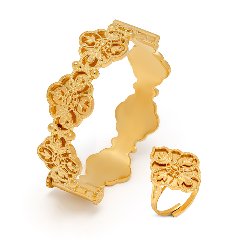 21K Hilyah Traditional Gold Kids Set