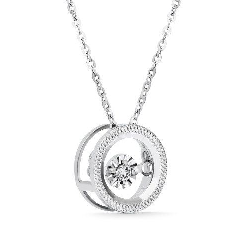0.03ct Alba Diamond Necklace