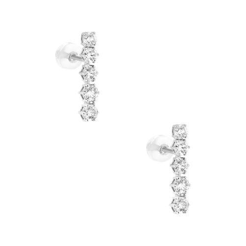 1.04CT Diamond Earring