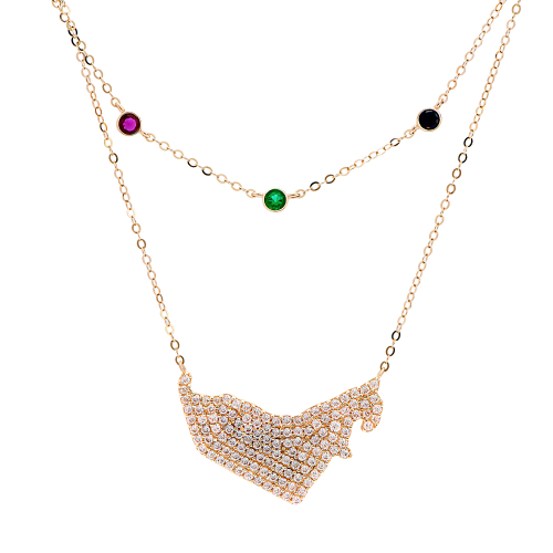 18K Tolua Gold Necklace