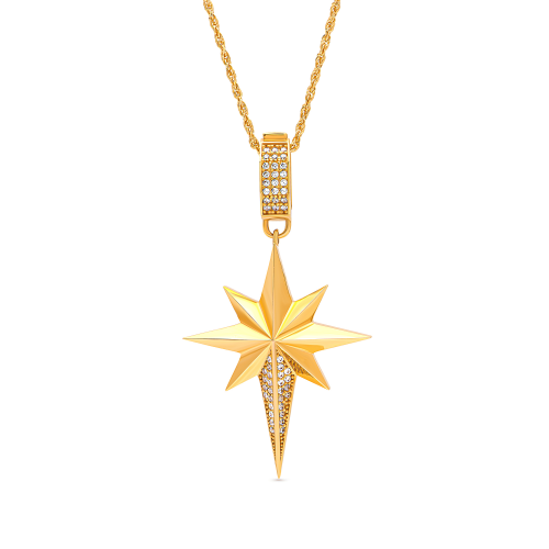 21K Raz Gold Necklace