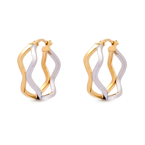 18K Orrina Gold Earrings