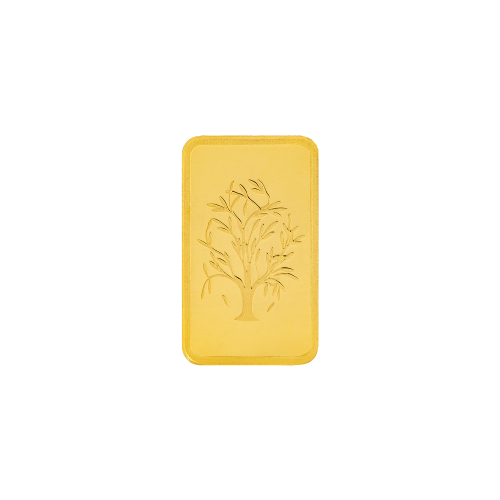 24K Dar Al Dahab Gold Bar – Olive Tree Engraving