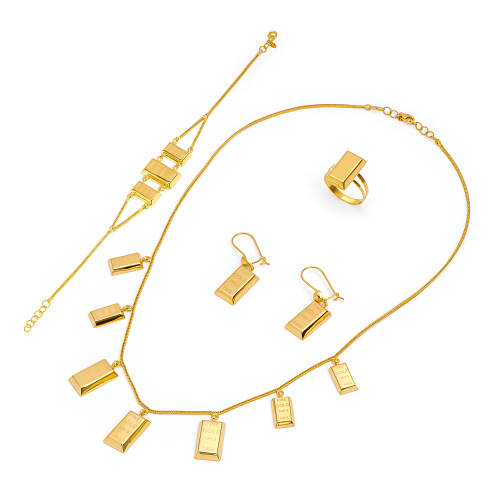 21K Fakhm Gold Set