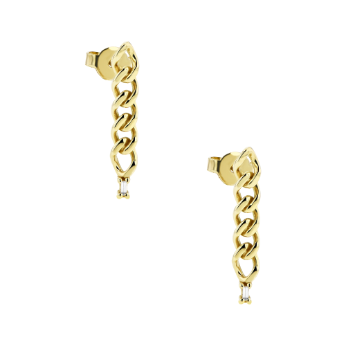 0.02CT Diamond Earring