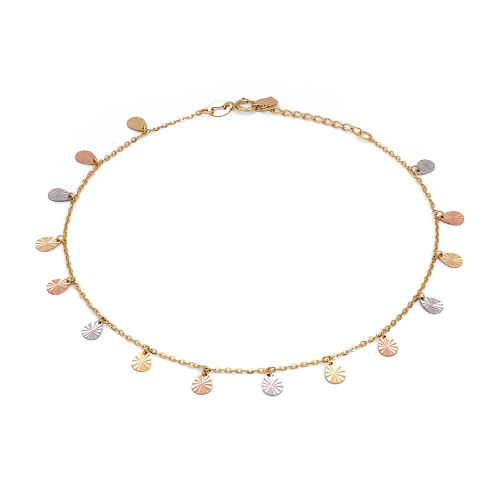 خلخال كيبوزا من الذهب عيار 18 قيراط