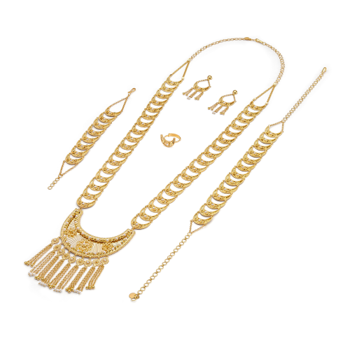 21K Traditional Gold Set from Hilal Collection