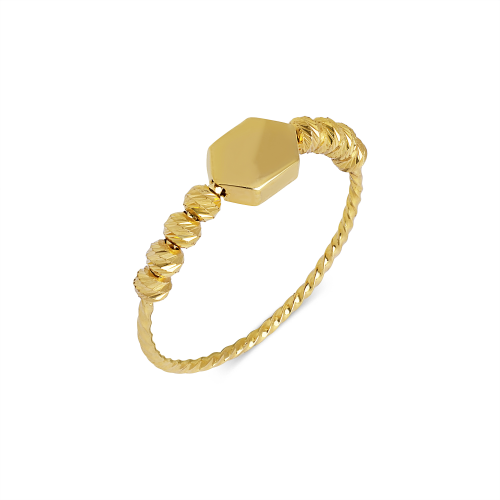 21K Nayara Gold Ring