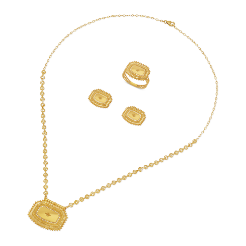 21K Yasmara Gold Set