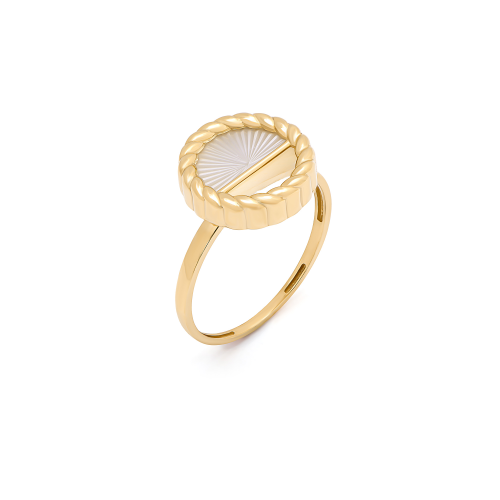 خاتم فيريلا ذهب عيار 18