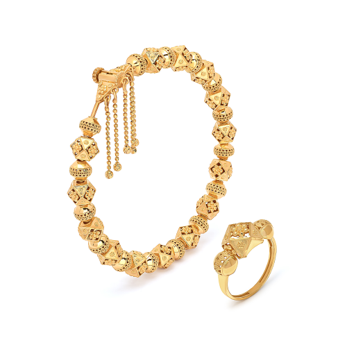 21K Aman Traditional Gold Set