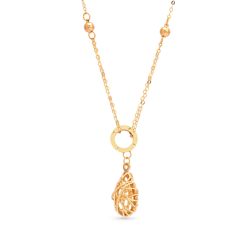 قلادة بيدا من الذهب عيار 18 قيراط