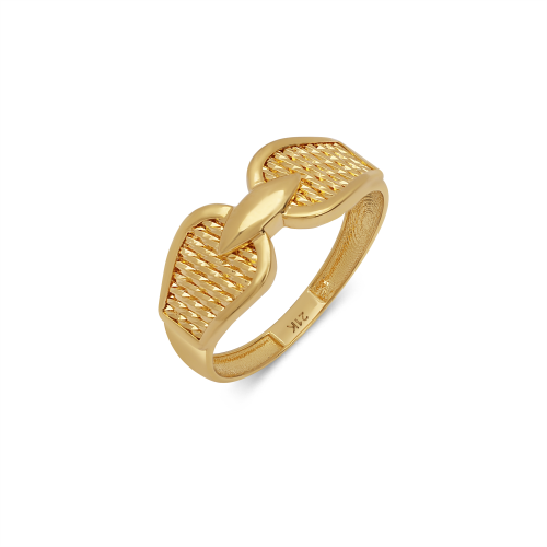 21K Eternity Gold Ring