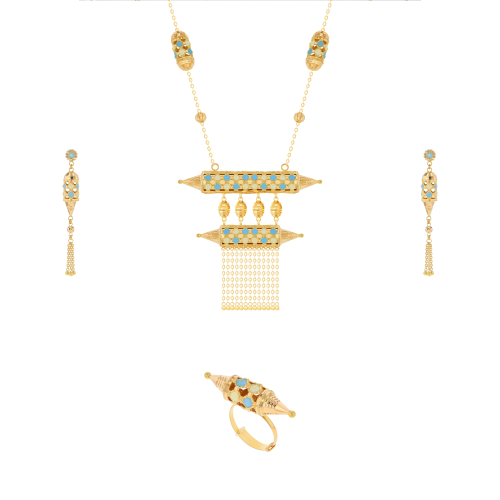 21K Traditional Gold Set