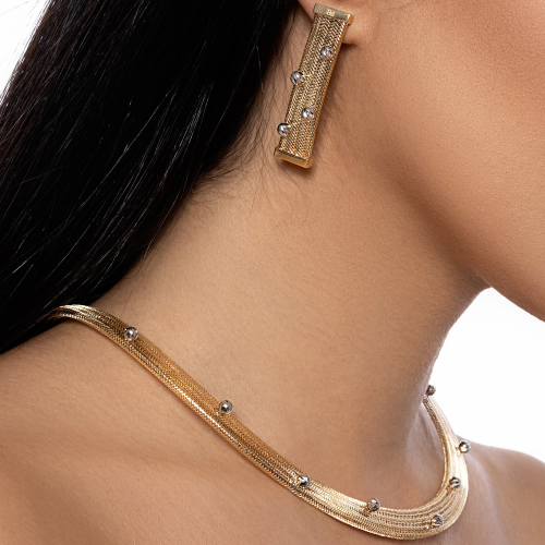 18K Flexibly Italian Gold Set