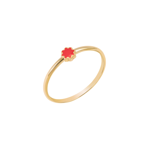 18K Triple Gold Ring