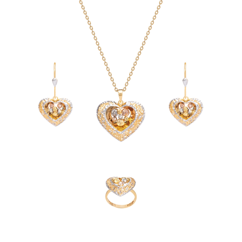 21K Gold pendant Set
