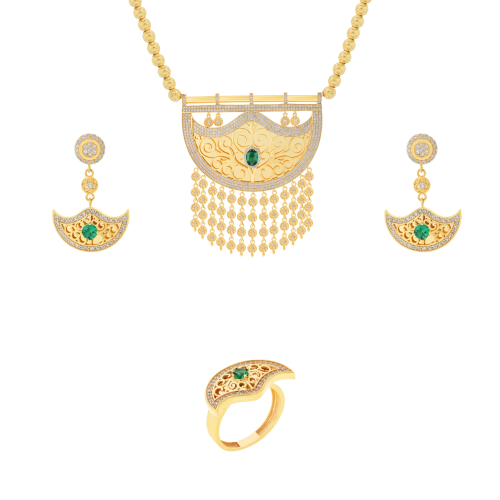 21K Traditional Gold Set