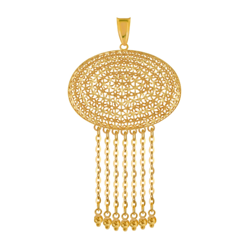 21K Gold Pendant