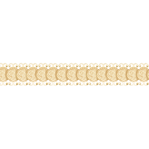 21K Traditional Gold Bracelet