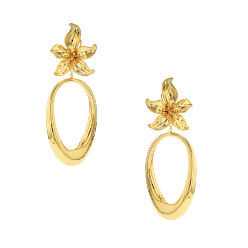 21K Gold Earring