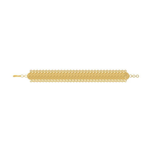 21K Traditional Gold Bracelet