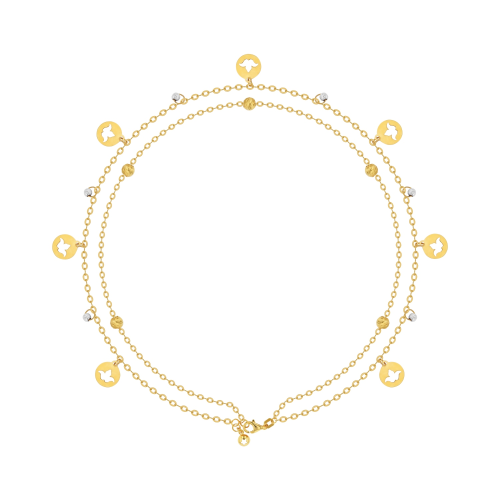 21K Gold Anklet