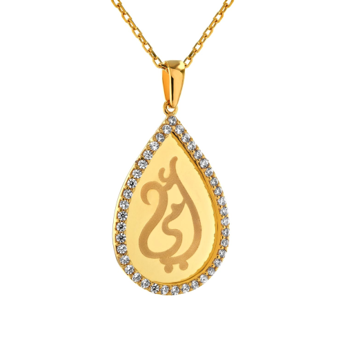 21K Traditional Gold Pendant