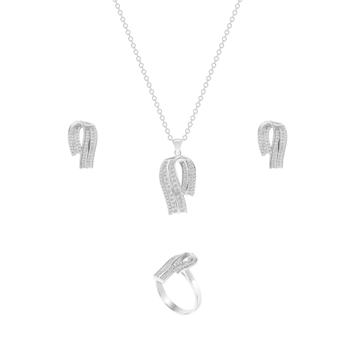 18K Pendant Gold Set
