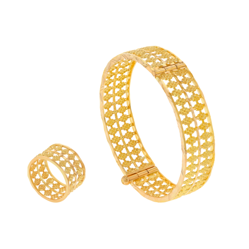 21K Traditional Gold Set