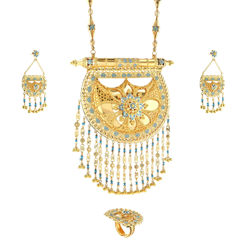 21K Sun Traditional Gold Set