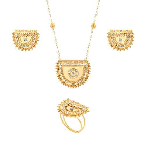 21K Traditional Gold Set