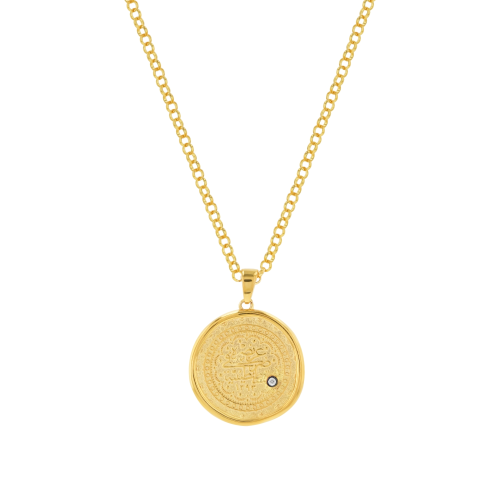 21K Traditional Gold Pendant