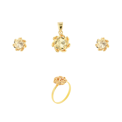 21K Kids' Gold Pendant Set