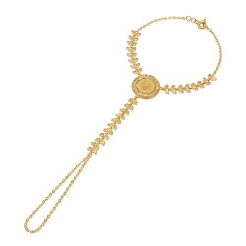 21K Julfar Gold Bracelet-Ring