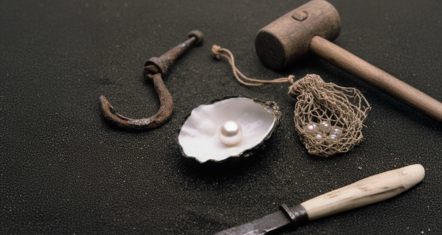 أدوات غطاسي اللؤلؤ المنسية: كيف تشكل المهارات القديمة أطقم الذهب الحديثة المقدمة