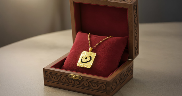 The Power of Initials: Customizing Your Heirloom with Arabic Calligraphy