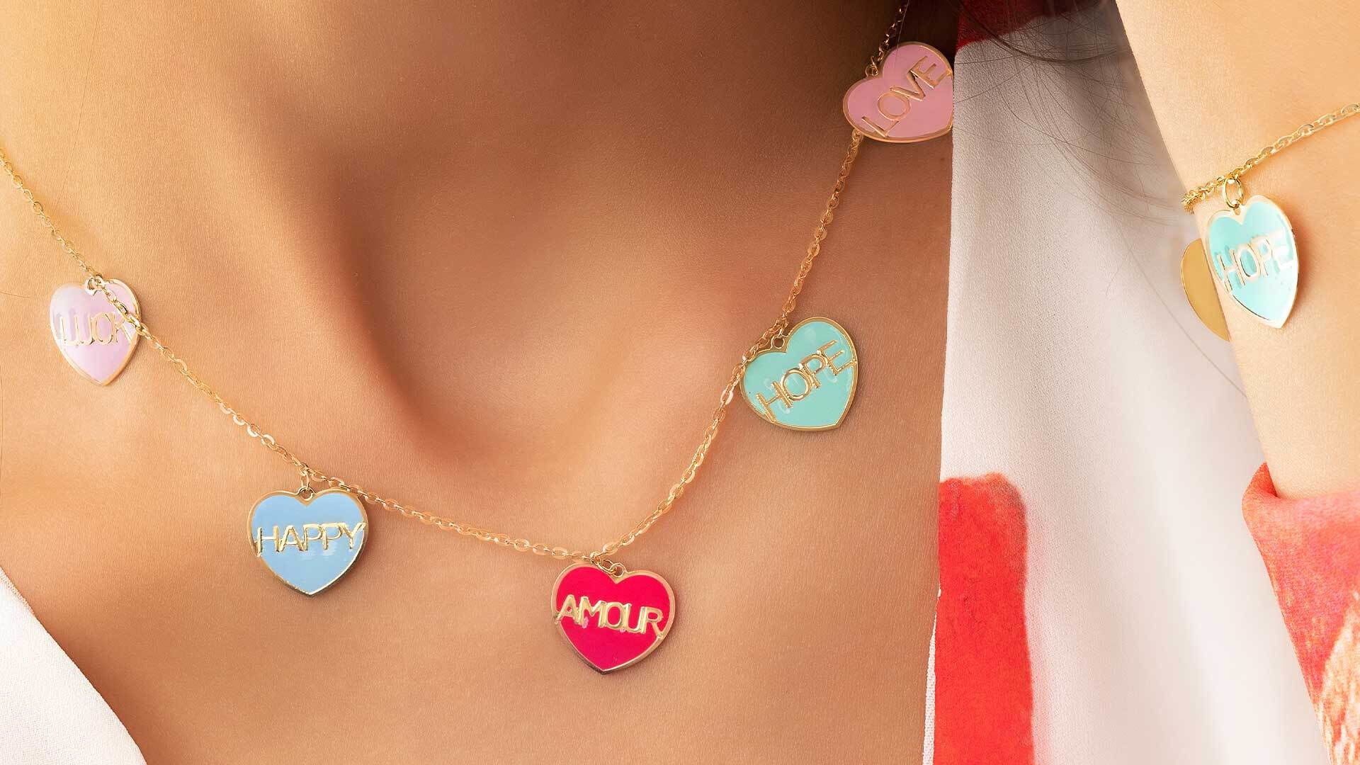 Gold Necklace as a Gift