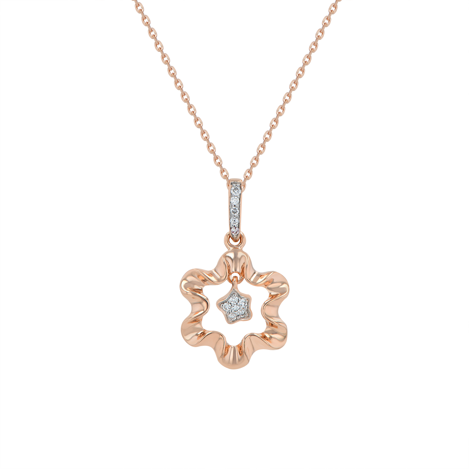 Snow Star Necklace