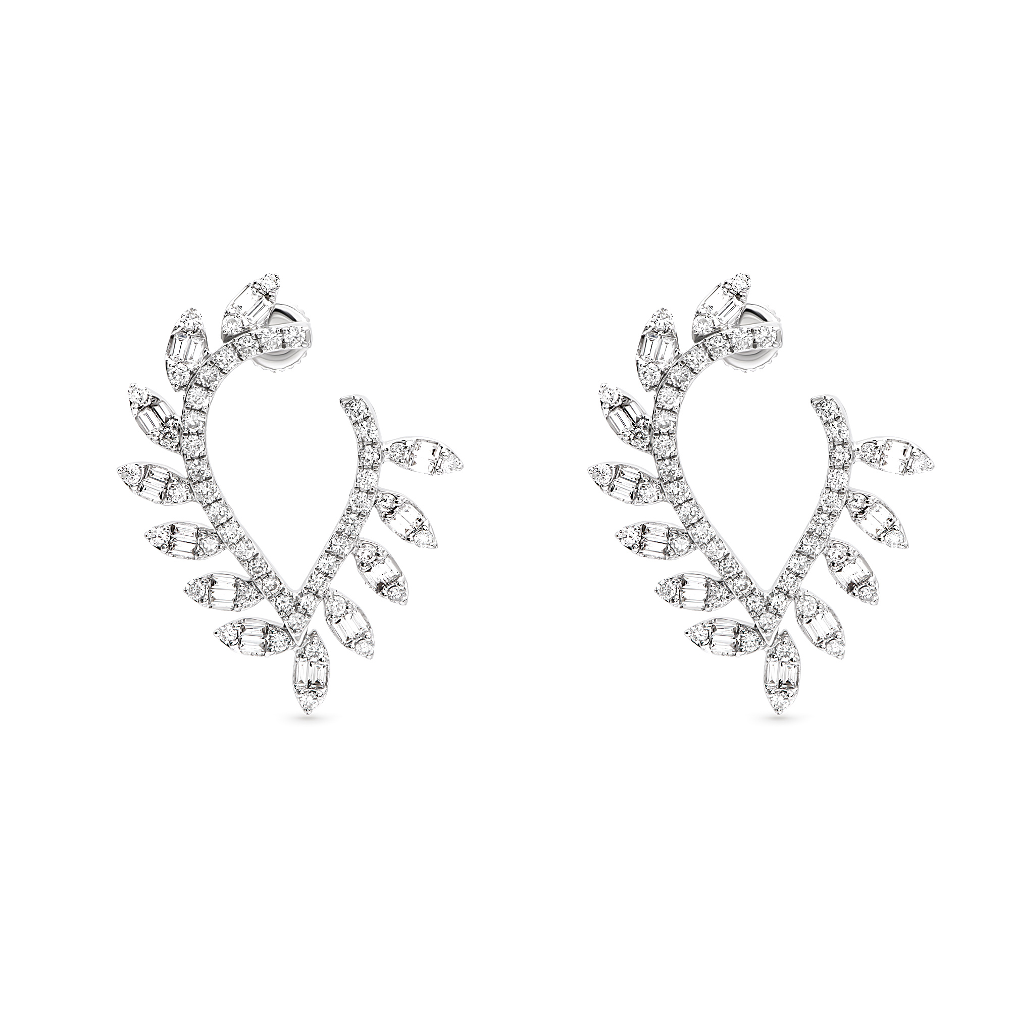 1.59 CT Belaric Diamond Earrings