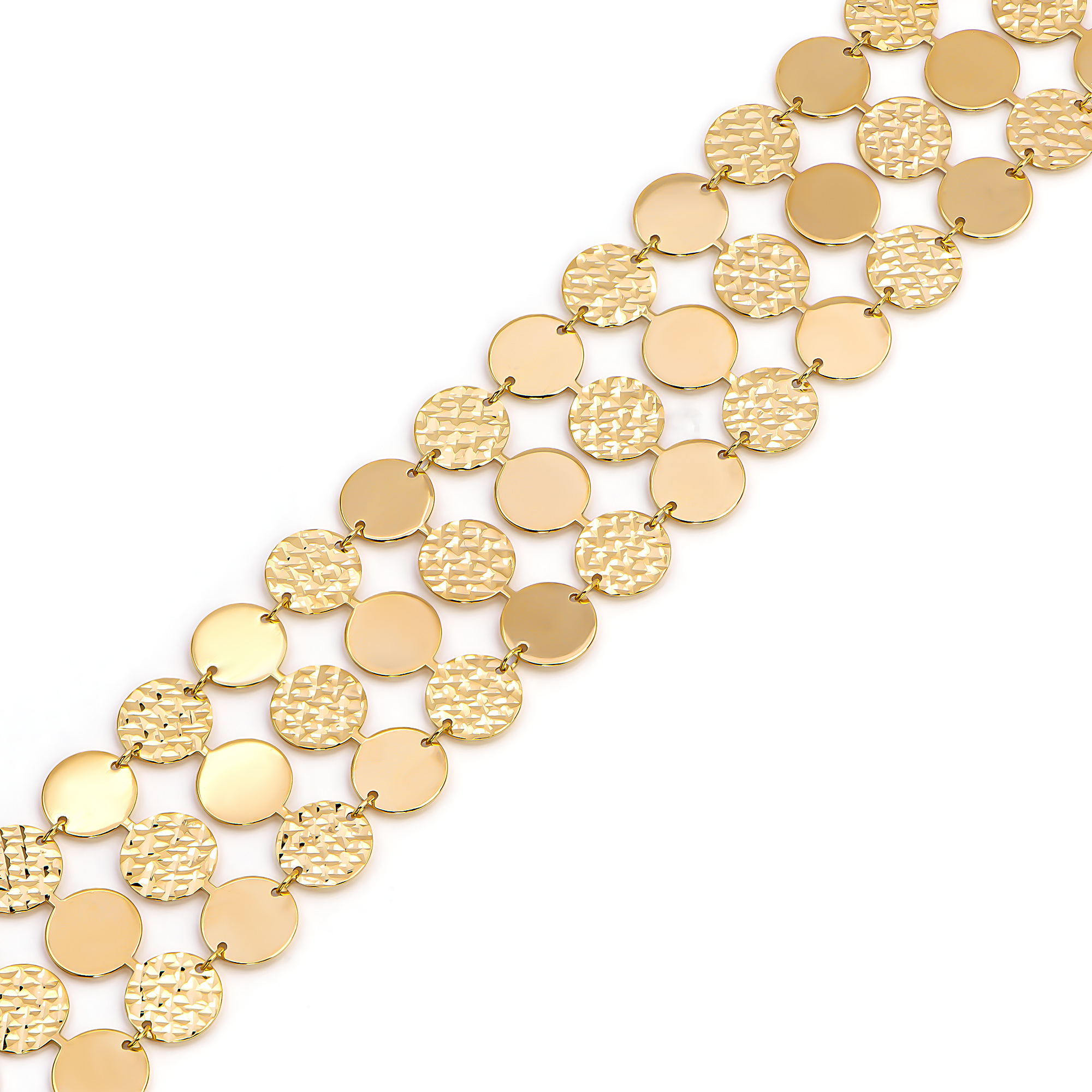 21K Wahhajah Traditional Gold Bracelet