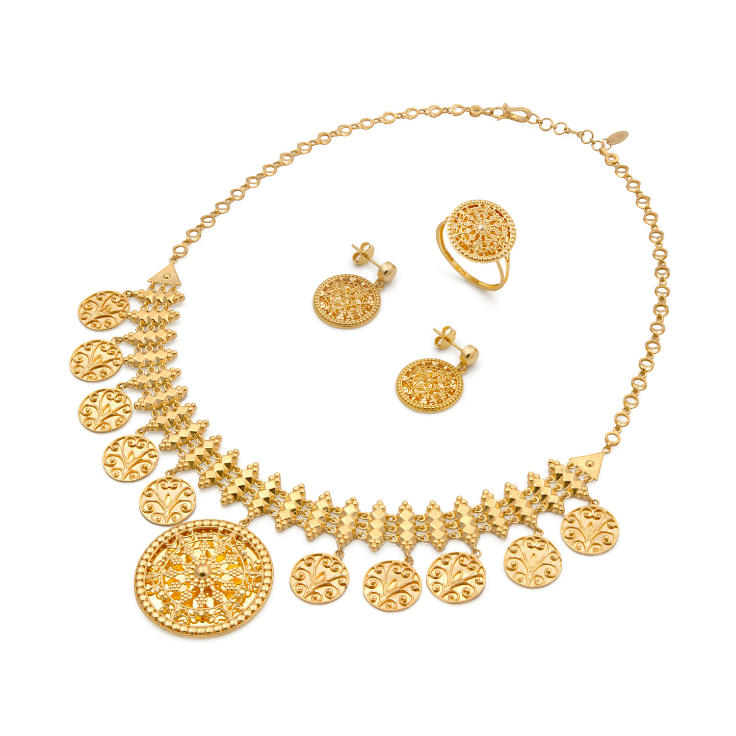 21K Sunray Gold Set