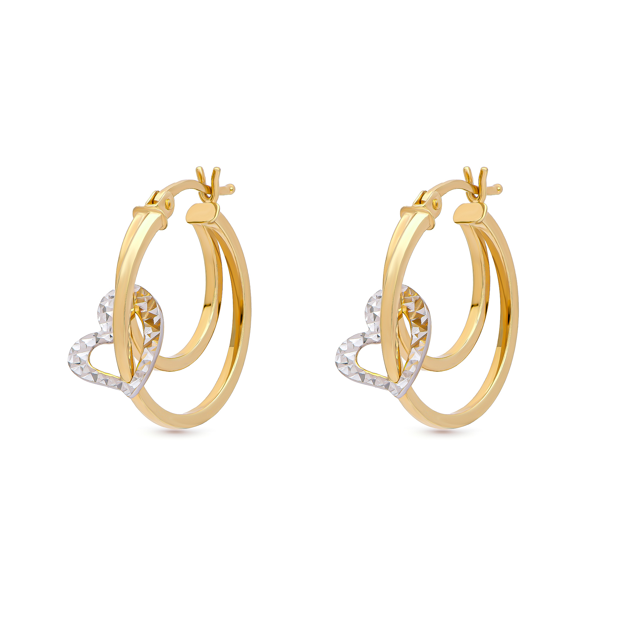 18K Amoria Gold Earrings
